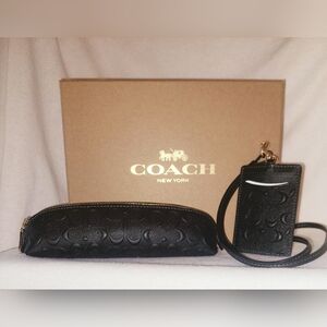 Coach Black Women's Bag Set